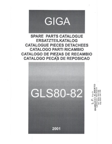 Pièces détachées GIGA GLS80 Annee 2001 