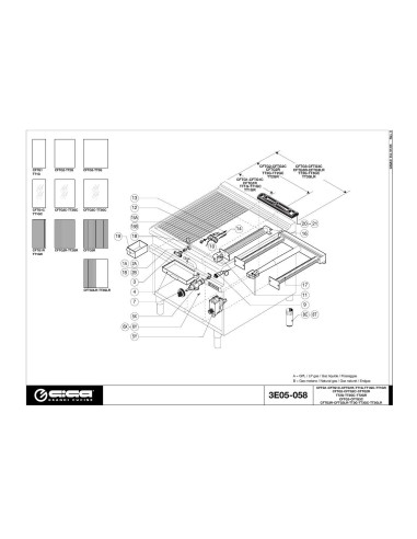 Pièces détachées GIGA CFTG2C Annee 01-2005 