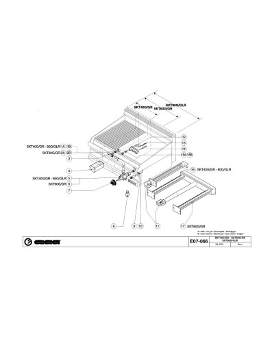 Pièces détachées GIGA SKT60GR Annee 07-2001 