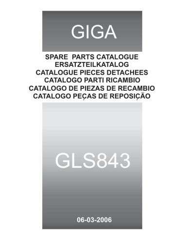 Pièces détachées GIGA GLS843 Annee 03-2006 