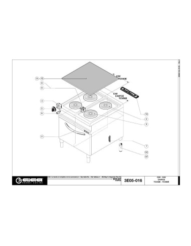 Pièces détachées GIGA C4VFCE Annee 01-2005 