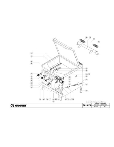 Pièces détachées GIGA KBRGM Annee 07-2001 