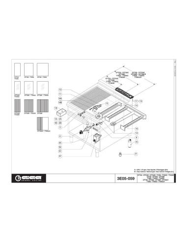 Pièces détachées GIGA TT80G Annee 01-2006 