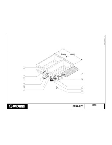 Pièces détachées GIGA SKB40E Annee 01-2005 