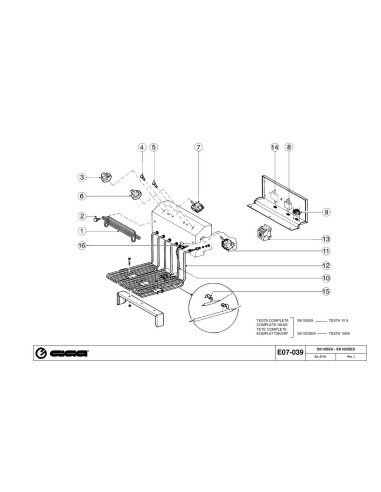 Pièces détachées GIGA SK10SE9 Annee 07-2001 