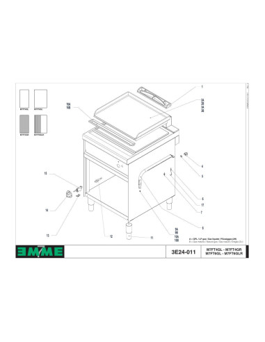 Pièces détachées GIGA M7FT4GL Annee 01-2007 