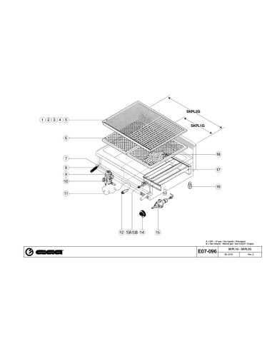 Pièces détachées GIGA SKPL1G Annee 07-2001 