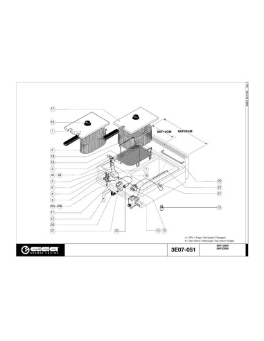 Pièces détachées GIGA SKF10GM Annee 01-2005 