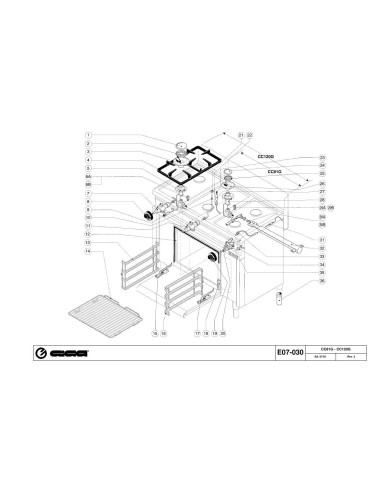 Pièces détachées GIGA CC81G Annee 07-2001 