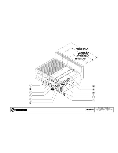 Pièces détachées GIGA TT1EC Annee 07-2001 