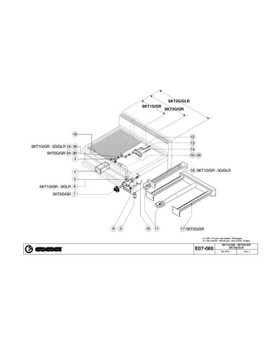 Pièces détachées GIGA SKT2G Annee 07-2001 