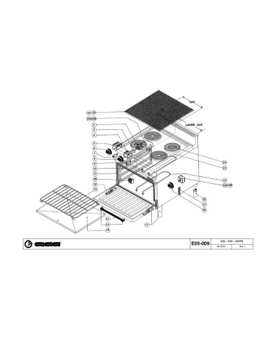 Pièces détachées GIGA C2V Annee 07-2001 