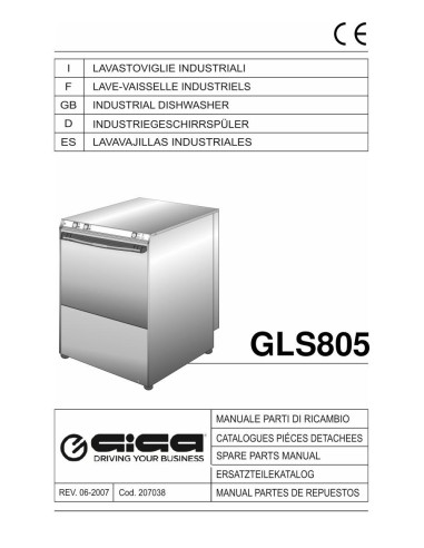 Pièces détachées GIGA GLS855 Annee 12-2005 