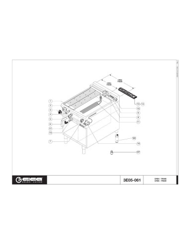 Pièces détachées GIGA TR40E Annee 01-2006 