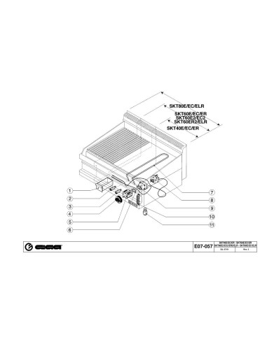 Pièces détachées GIGA SKT40E Annee 07-2001 