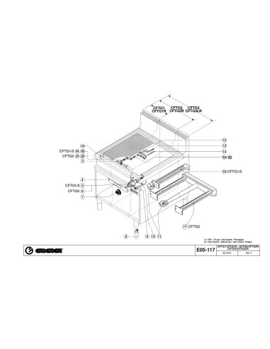 Pièces détachées GIGA CFTG1 Annee 07-2001 