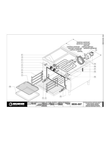 Pièces détachées GIGA C6FZFCEP Annee 01-2005 