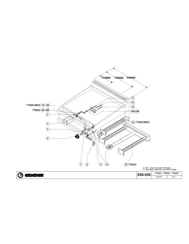 Pièces détachées GIGA TT80GC Annee 07-2001 