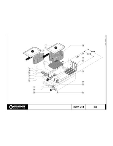 Pièces détachées GIGA SKF6E Annee 01-2005 