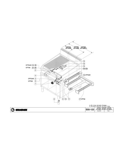 Pièces détachées GIGA CFTG8 Annee 07-2001 