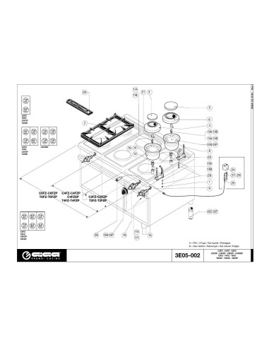 Pièces détachées GIGA C6FZ Annee 01-2005 