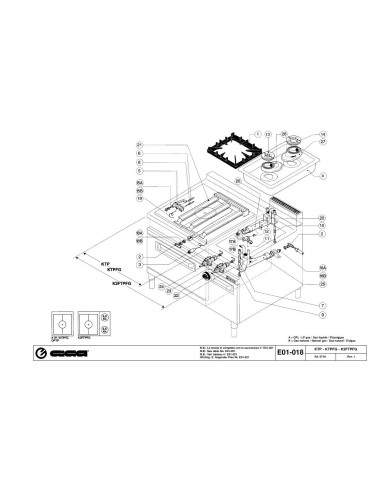 Pièces détachées GIGA KTP Annee 07-2001 