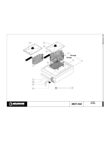 Pièces détachées GIGA SK10DSE Annee 01-2005 