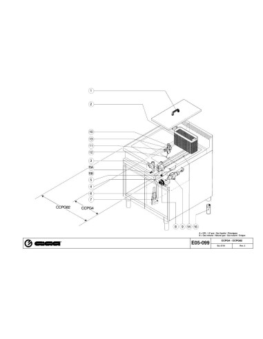 Pièces détachées GIGA CCPG82 Annee 07-2001 