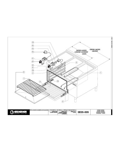 Pièces détachées GIGA C6FZFEP Annee 01-2005 