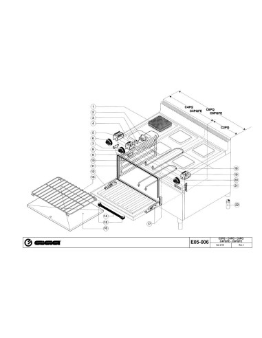 Pièces détachées GIGA C4PQFE Annee 07-2001 