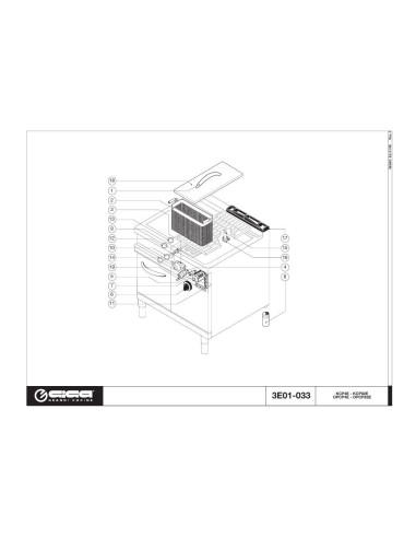 Pièces détachées GIGA OPCP82E Annee 01-2005 