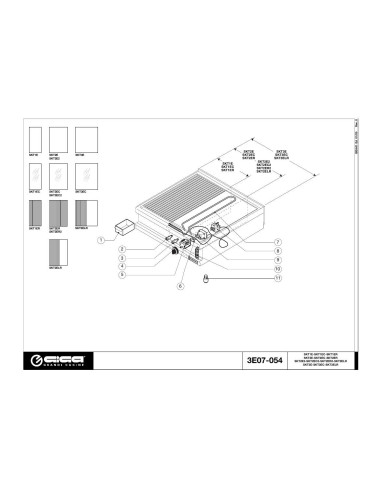 Pièces détachées GIGA SKT3EC Annee 01-2005 