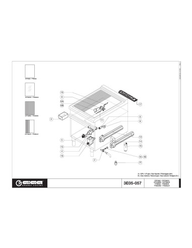 Pièces détachées GIGA TT60G2 Annee 01-2006 