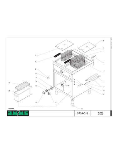 Pièces détachées GIGA M7F4E Annee 01-2007 