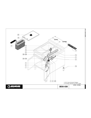 Pièces détachées GIGA CCPG82 Annee 01-2005 