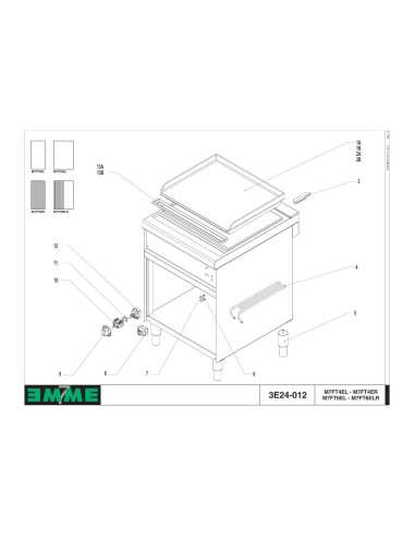 Pièces détachées GIGA M7FT6ELR Annee 01-2007 