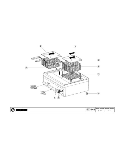 Pièces détachées GIGA SK10DSE9 Annee 07-2001 