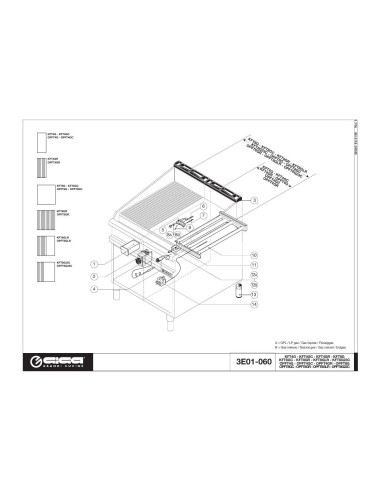 Pièces détachées GIGA OPFT8GC Annee 01-2005 