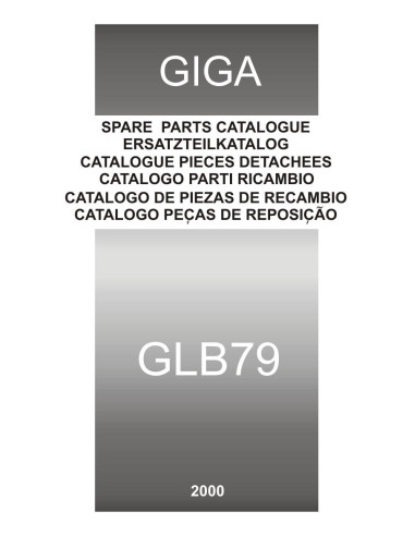 Pièces détachées GIGA GLB79 Annee 2000 