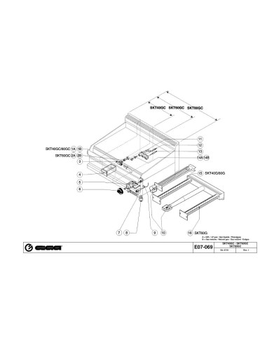 Pièces détachées GIGA SKT80GC Annee 07-2001 