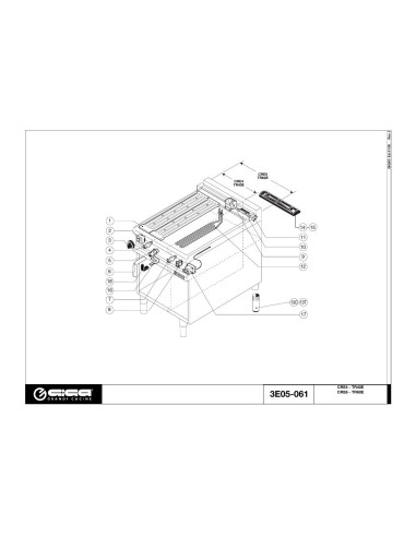 Pièces détachées GIGA TR40E Annee 01-2005 