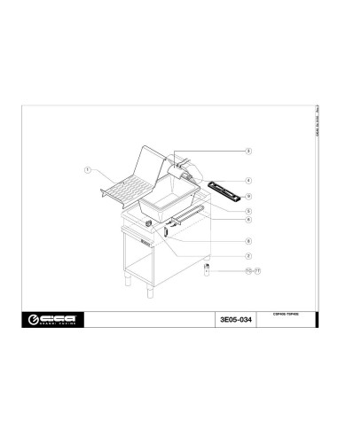 Pièces détachées GIGA TSP40E Annee 01-2005 