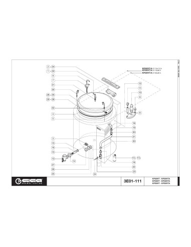 Pièces détachées GIGA KPI20VT Annee 01-2005 