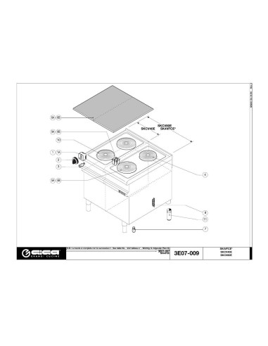 Pièces détachées GIGA SKCV80E Annee 01-2005 