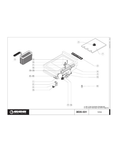 Pièces détachées GIGA TCP60G Annee 01-2006 