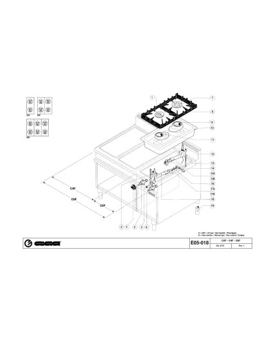 Pièces détachées GIGA C6F Annee 07-2001 