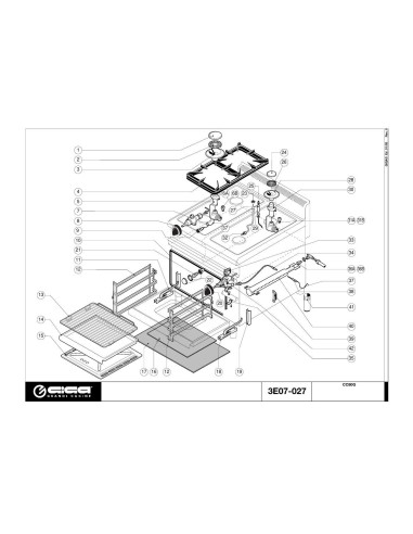 Pièces détachées GIGA CC80G Annee 01-2005 