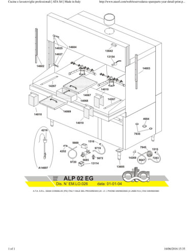 Pièces détachées ATA ALP02EG Annee 2006 