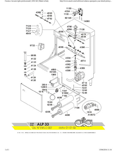 Pièces détachées ATA ALP33 Annee 2002 