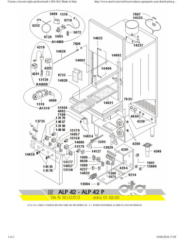 Pièces détachées ATA ALP42 Annee 2001 